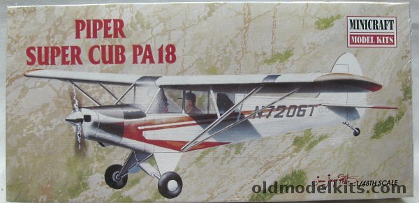 Minicraft 1/48 Piper Super Cub PA-18, 11611 plastic model kit